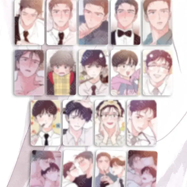 [BUNJANG] Mihokyeong Mihokui Gyeokye Couple Acrylic Stand / 펀치드렁크러브 펀드럽 컬렉션 포토카드 드볼 포카 세트