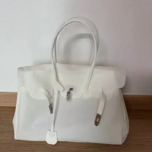 [BUNJANG] Jelly Birkin Bag White / 젤리버킨백 화이트