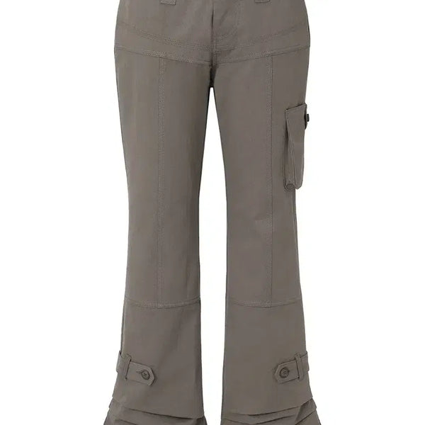 [BUNJANG] 3Times Lace Cargo Pants Khaki Brown S / (택달린새상품) 쓰리타임즈 레이스 카고 팬츠 카키 브라운 s
