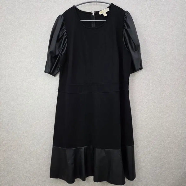 [BUNJANG] Michael Kors Puff Sleeve Colorblock Dress / 마이클코어스 퍼프 소매 배색 원피스 MICHAEL KORS