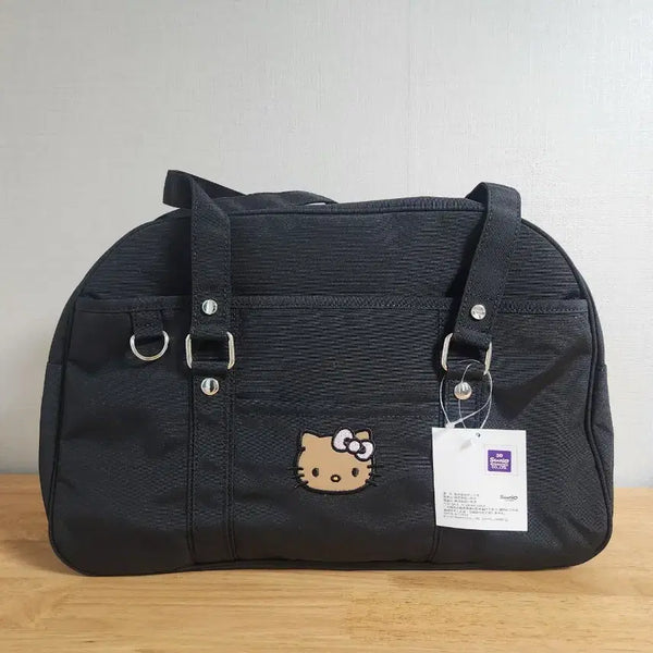 [BUNJANG] Hello Kitty Black Shoulder Bag / 헬로키티 블랙 보스턴백