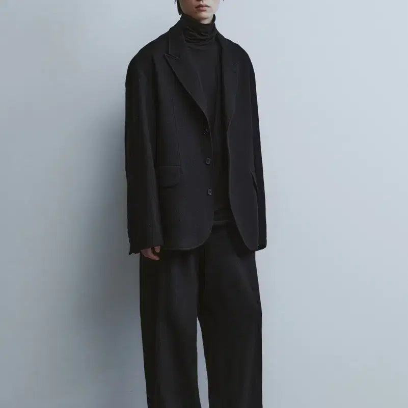 [BUNJANG] Youth Wool Cotton Peaked Lapel Jacket / 유스 울코튼 피크드 라펠 자켓