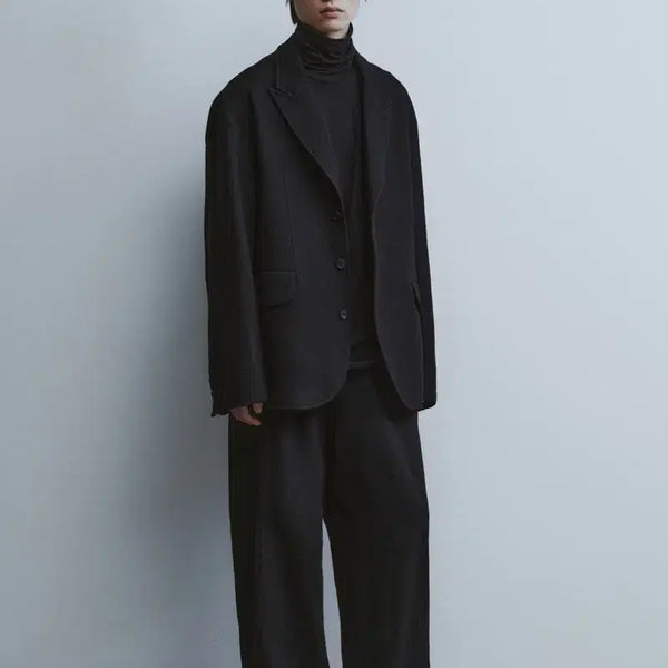 [BUNJANG] Youth Wool Cotton Peaked Lapel Jacket / 유스 울코튼 피크드 라펠 자켓