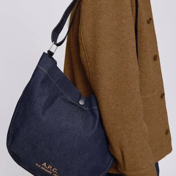 [BUNJANG] APC A.P.C. Journal Shoulder Bag - Blue Jean Color / (새상품)APC 아페쎄 정품 남녀공용 저널 숄더백 데님 컬러