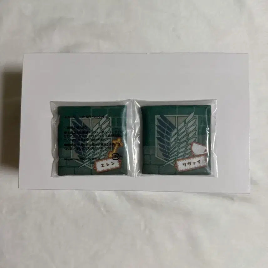 [BUNJANG] Attack on Titan Look Up Eren & Levi Set (Sealed, Includes Bonus) / [택포11.4] 미개봉 특전O 진격의거인 진격거 룩업 에렌 리바이 세트