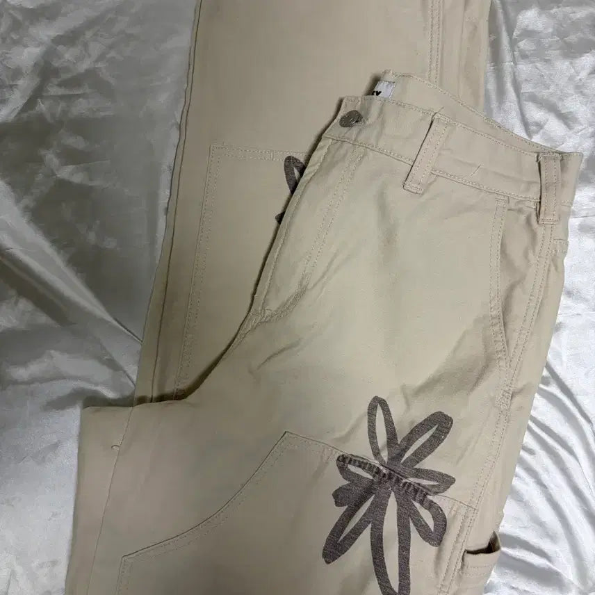 [BUNJANG] OBEY Big Timer Printed Carpenter Jeans / 오베이 빅 타이머 프린티드 카펜터 진