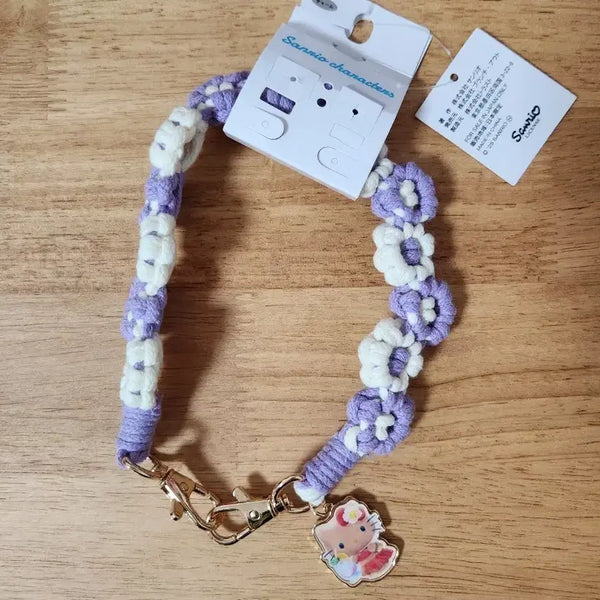 [BUNJANG] Sanrio Hello Kitty Rope Strap Keychain / 헬로키티 로프스트랩