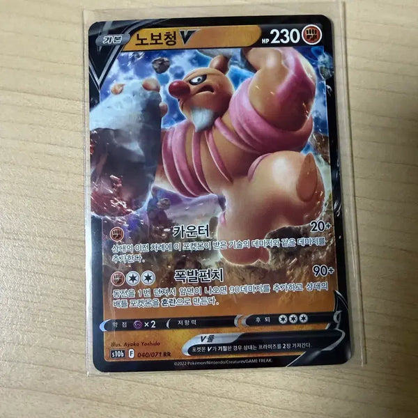 [BUNJANG] Novo Chō Pokémon Card / 노보청 V 포켓몬카드