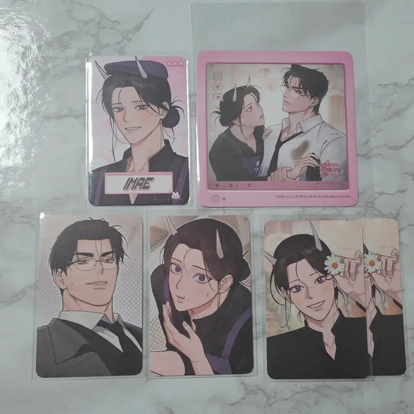 [BUNJANG] Mble Company TOXIN Entrance Benefit + Coaster + Photocard Bundle Set / 미블컴퍼니 톡신 입장특전 + 코스터 + 포카 일괄