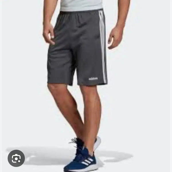 [BUNJANG] Adidas Men's Running Shorts (Heather Grey) Size XL (35-36) / 남.35-36)  아디다스 남성 반바지 (찐회색) / 러닝 헬스 다이어트