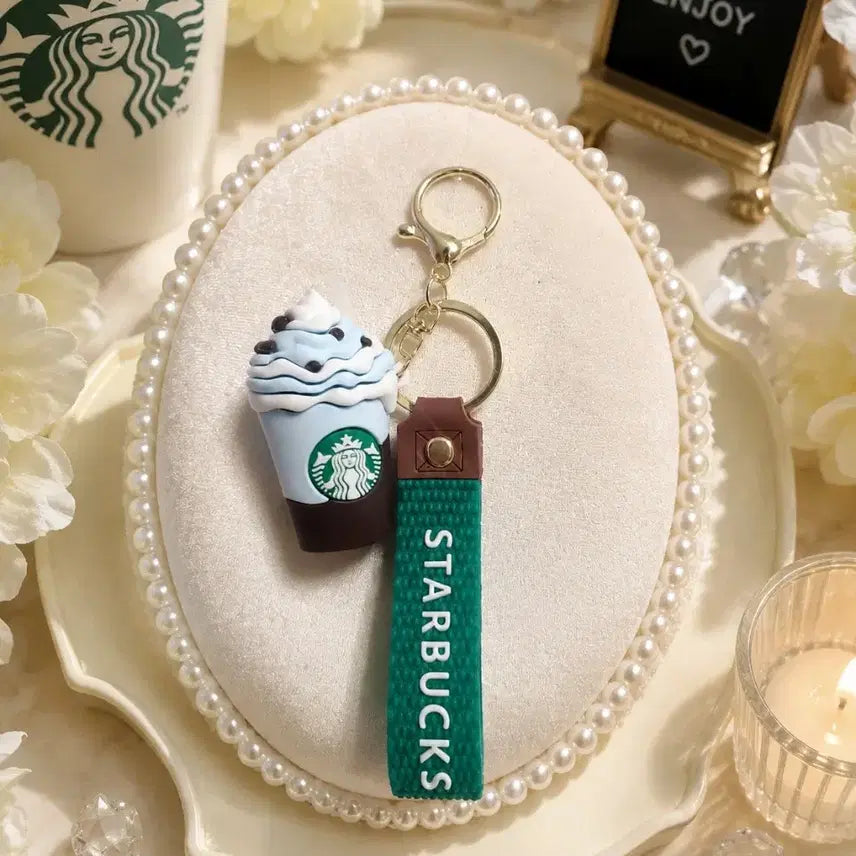 [BUNJANG] Starbucks Beverage Keychain 3 Types / 스타벅스 음료 키링 3종