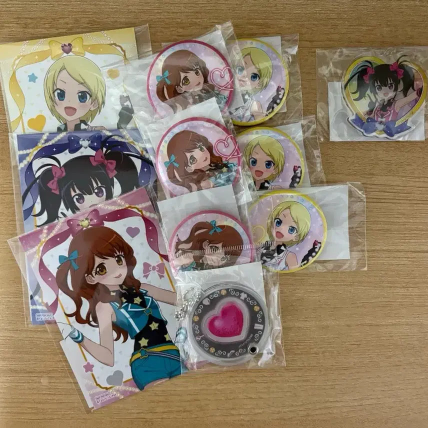 [BUNJANG] Prism Stone Marukuji Cerennon Badge Keychain & Stone Scantable Keychain Bundle / 프리즘스톤 마루쿠지 세레논 뱃지 키링 특전+스톤 스캔테이블 키링 일괄판매