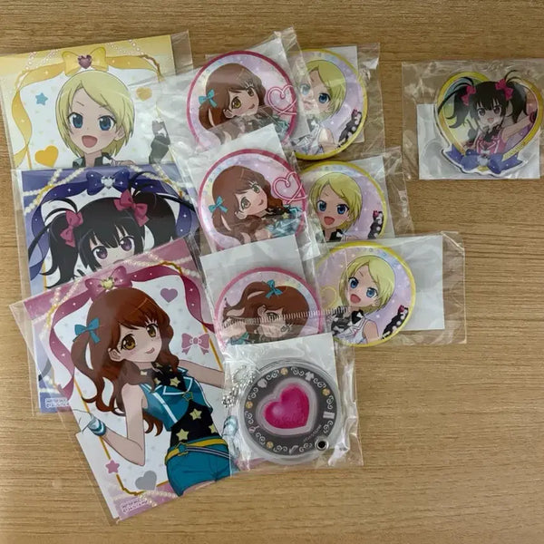 [BUNJANG] Prism Stone Marukuji Cerennon Badge Keychain & Stone Scantable Keychain Bundle / 프리즘스톤 마루쿠지 세레논 뱃지 키링 특전+스톤 스캔테이블 키링 일괄판매