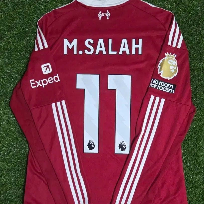 [BUNJANG] Liverpool Home No. 11 Salah Long Sleeve Jersey L / 25-26 리버풀 홈 L/S No.11 살라