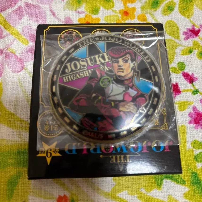 [BUNJANG] JoJo's Bizarre Adventure: Diamond is Unbreakable - Josuke Higashikata 24k Gold Plated Can Badge / JoJo World 24k 캔 배지 죠죠금뱃지 죠스케