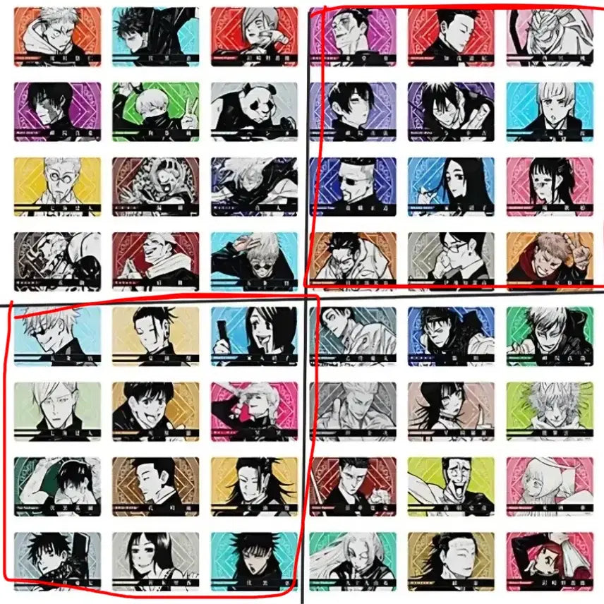 [BUNJANG] Jujutsu Kaisen Jump Shop Clear Card Kyoto Sister School/Gojo's Past Arc Set / 주술회전 점프샵 클리어카드 교토고전 회옥옥절