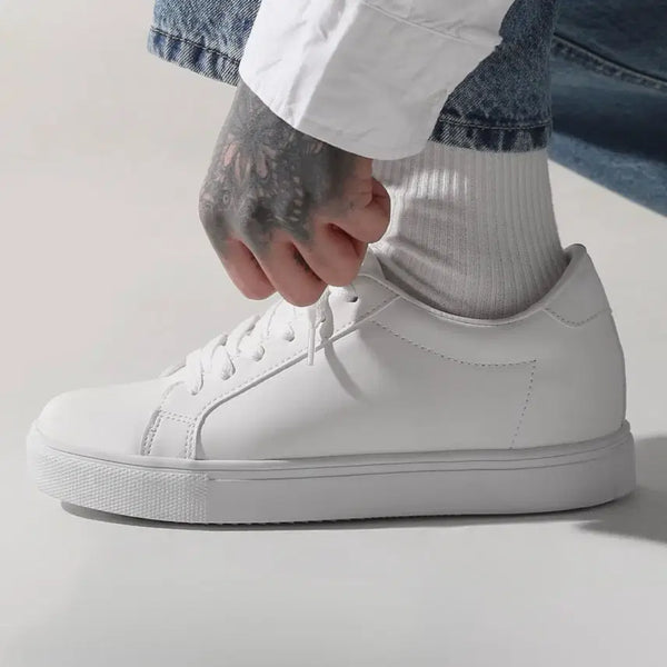 [BUNJANG] Hilltop Height-Increasing Sneakers White JC4395 / 힐탑 라이키 키높이 스니커즈 화이트 JC4395 240