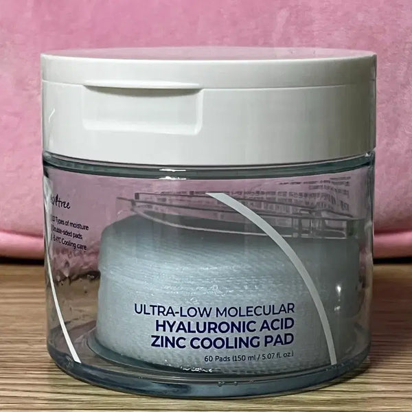 [BUNJANG] ISNTREE Hyaluronic Acid Microcysts Cooling Pad / 이즈앤트리 초저분자 히아루론산 징크 쿨링 패드