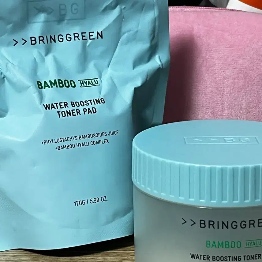 [BUNJANG] Bring Green Bamboo Hyaluron Moisture Boosting Toner Pad / 브링그린 대나무 히알루 수분 부스팅 토너 패드