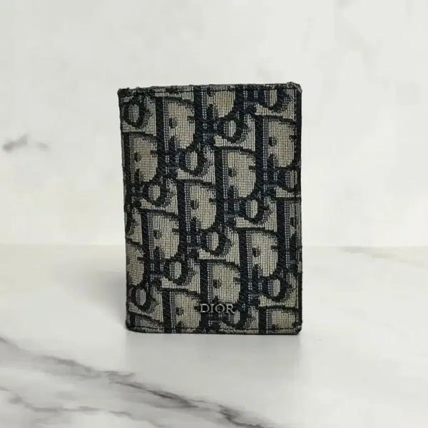 [BUNJANG] Dior Oblique Organizer Card Holder Beige / 디올 오블리크 오거나이저 카드지갑 베이지