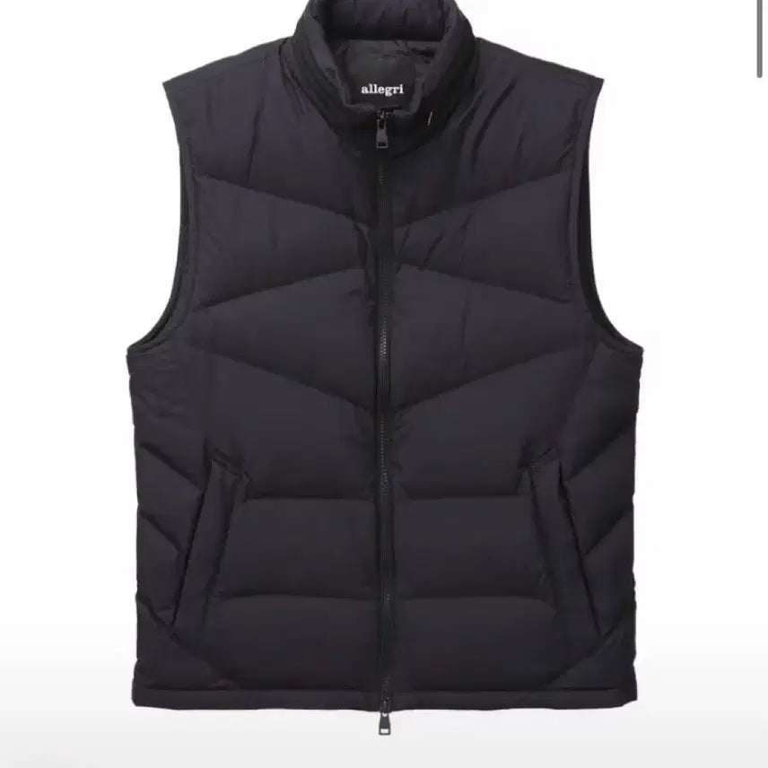 [BUNJANG] Allegri Goose Vest Padded Jumper Black 100 / 미개봉 알레그리 구스 베스트 패딩 점퍼 100 블랙