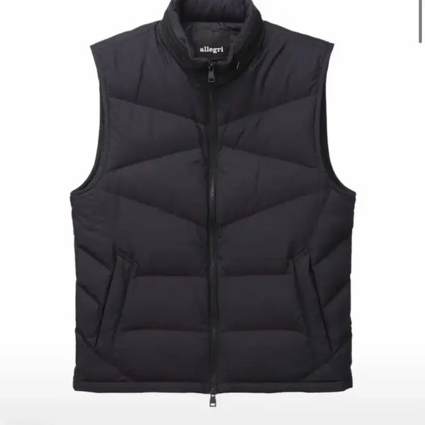 [BUNJANG] Allegri Goose Vest Padded Jumper Black 100 / 미개봉 알레그리 구스 베스트 패딩 점퍼 100 블랙
