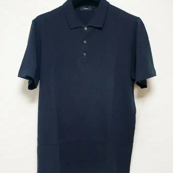 [BUNJANG] Theory Cosmos Bron Polo Shirt M Navy / 띠어리 코스모스 브론 폴로셔츠 M 네이비