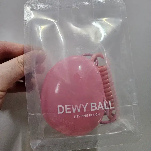 [BUNJANG] hince Dewey Ball Keyring Pouch (Pink) / 힌스 듀이볼 키링 파우치(핑크)