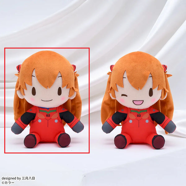 [BUNJANG] Evangelion Fuwapuchi Asuka (Basic) Plush Doll 22cm / 미개봉) 에반게리온 후와푸치 아스카(기본) 인형 약 22cm