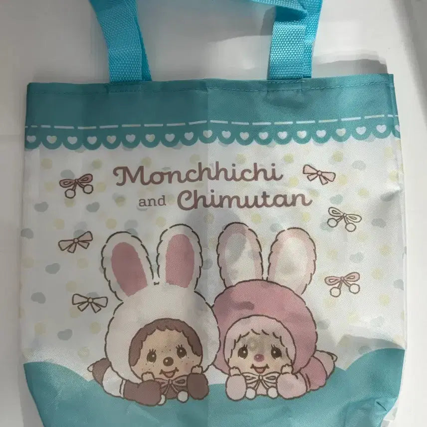 [BUNJANG] Monchhichi & Chimutan Eco Bag / 몬치치 에코백 장바구니