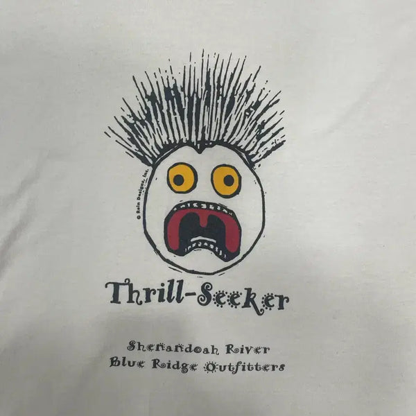 [BUNJANG] 90s Thrill-Seeker USA Single Stitch T-Shirt / 90s Thrill-Seeker usa 싱글스티치 반팔티 L
