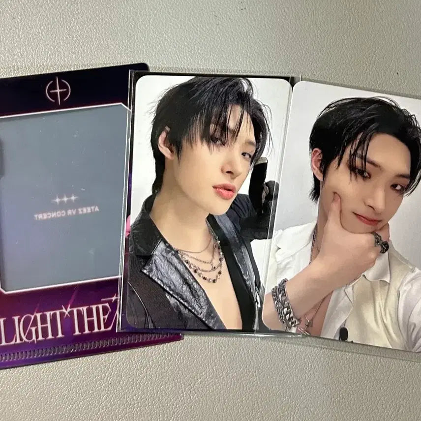 [BUNJANG] ATEEZ Mingi VR Concert 1st & 2nd Week POB Photocard Holder / 민기) 에이티즈 VR콘서트 1주차 2주차 특전 포카 양도 판매
