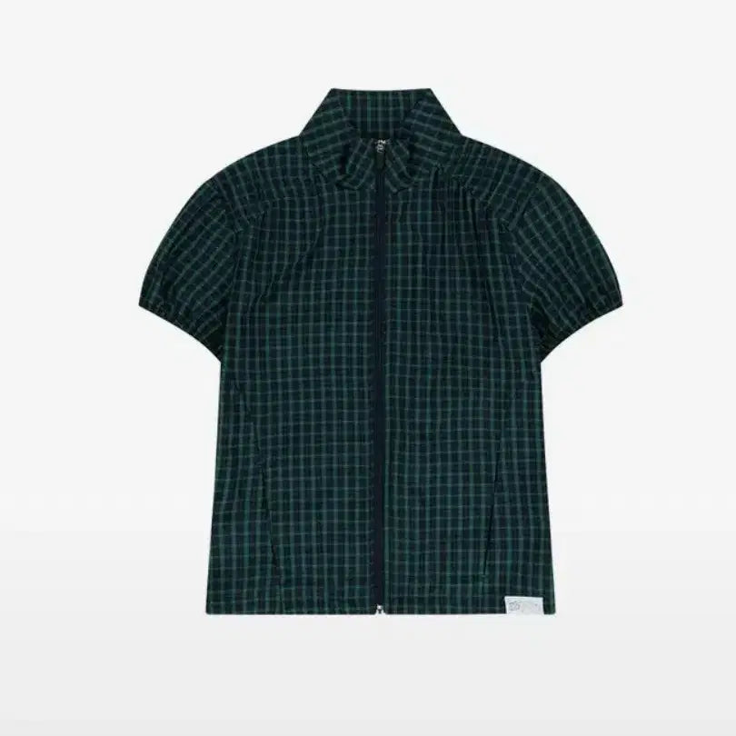 [BUNJANG] DUO Mio CHECK PUFFED ZIP-UP / 뚜오미오 CHECK PUFFED ZIP-UP