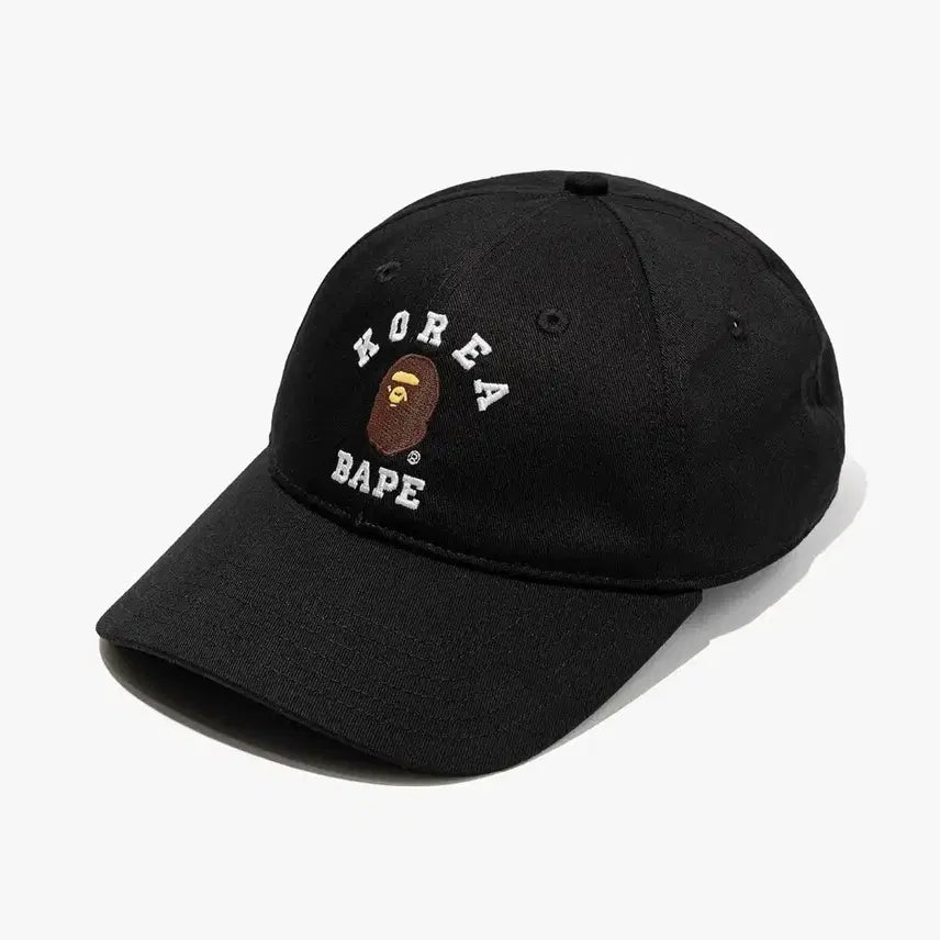 [BUNJANG] BAPE Korea College Cap Black / 베이프 BAPE 코리아 콜리지 캡 BLACK 미개봉 새상품 한국 한정발매