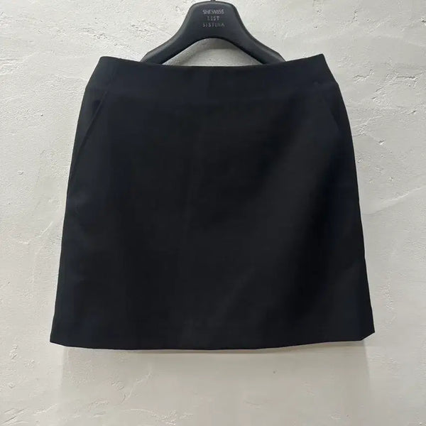 [BUNJANG] Tomboy Mini Skirt Black / 톰보이 여 치마 블랙/미니 55-66