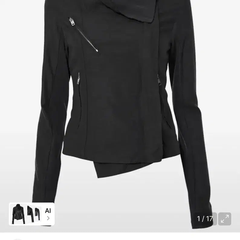 [BUNJANG] PLAYUP Biker Jacket Black / 플레이업 바이커 자켓 블랙2