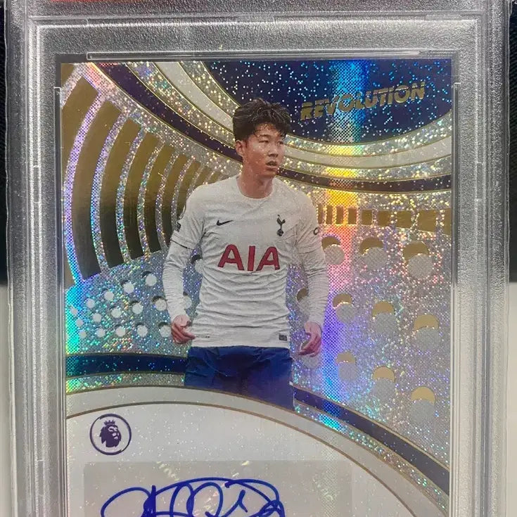 [BUNJANG] Son Heung-min 2021-22 Revolution Auto Autograph Card GEM MT 10 / 2021-22 레볼루션 손흥민 오토 사인 카드 GEM MT 10 오토