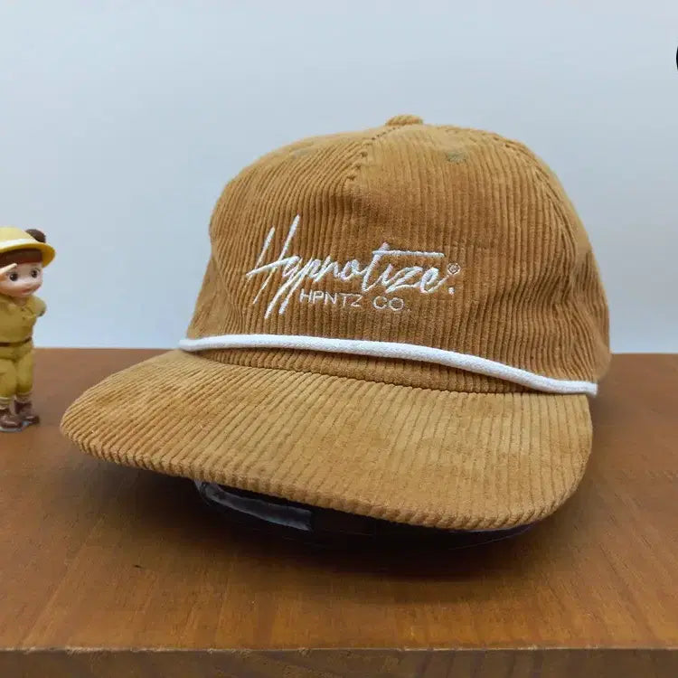 [BUNJANG] HPNTZ Corduroy Snapback Hat - Brown / 골덴 스냅백 모자 HPNTZ 브라운