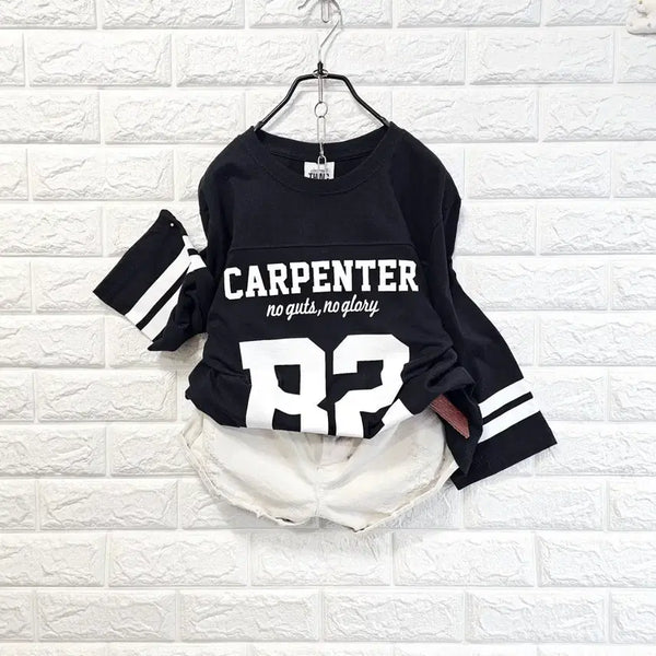 [BUNJANG] Carpenter 82 Lettering T-Shirt Black Size S / 카펜터 82 티셔츠