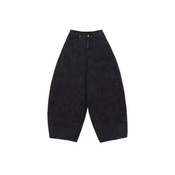 [BUNJANG] Trimmingbird Balloon Fit Denim Pants / 트리밍버드 벌룬핏 데님 팬츠 3