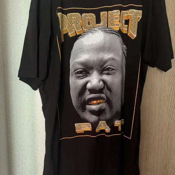 [BUNJANG] Project Pat Official Merch T-Shirt / project pat 프로젝트 팻 공식 머천 반팔