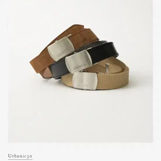 [BUNJANG] Urbanic Army Belt Bundle Set / 얼바닉 벨트 (토리.아미) 일괄