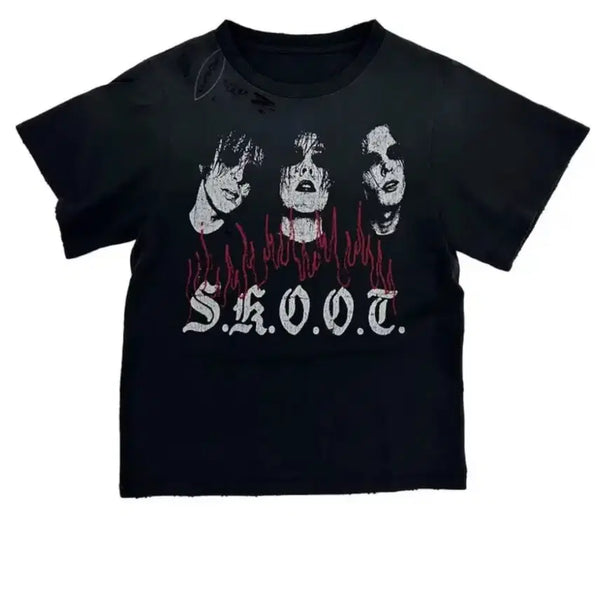 [BUNJANG] Skoot Havoc Graphic T-Shirt / skoot havoc 반팔