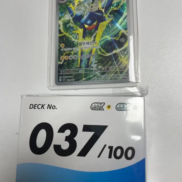 [BUNJANG] Pokemon Card 100 Deck - Shedinja 037 / 포켓몬 카드 100덱 투구뿌논 037덱 백덱