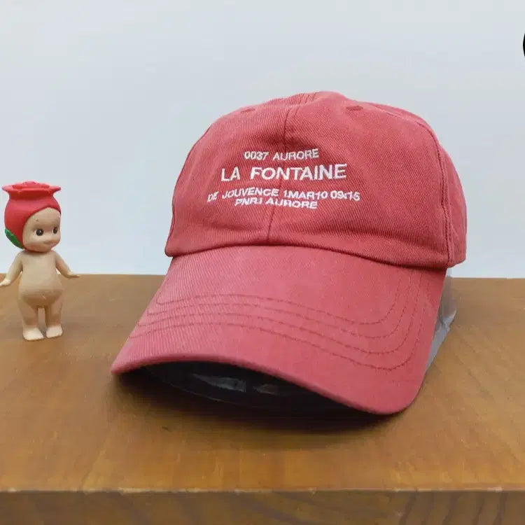 [BUNJANG] BROSS LA FONTAINE Pink Daily Hat / BROSS 브로스 데일리 모자 LA FONTAINE 핑크