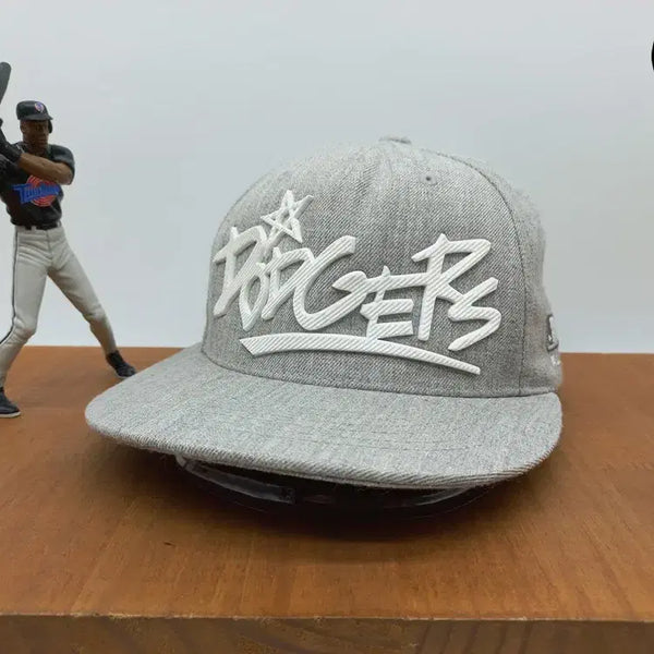 [BUNJANG] MLB Snapback Baseball Cap Grey / MLB 야구 모자 스냅백 그레이