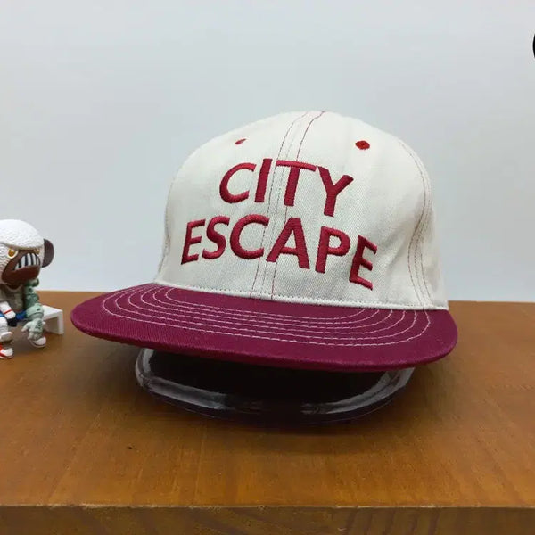 [BUNJANG] DRIFE CICY ESCAPE Snapback Hat - Ivory / DRIFE 스냅백 모자 드라이프 CICY ESCAPE 아이보리