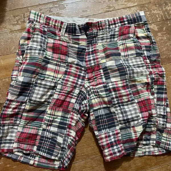 [BUNJANG] J.CREW Patchwork Shorts Size 30 / J.CREW 패치워크 반바지 30