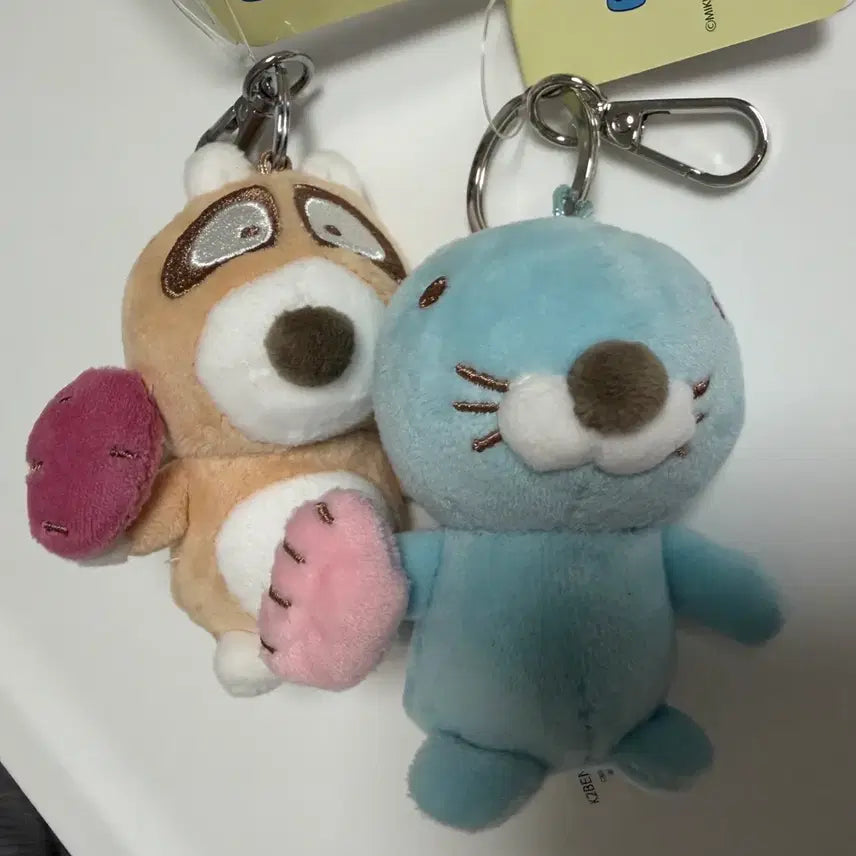 [BUNJANG] Bonobono Porori Keyring / 보노보노 포로리 키링
