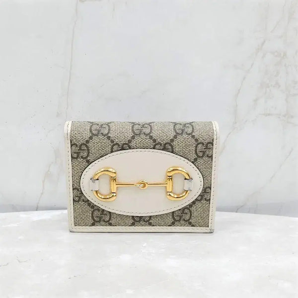[BUNJANG] Gucci GG 1955 Horsebit Card Case 621887 / 구찌 GG 1955 홀스빗 카드지갑 621887